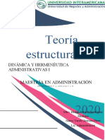 Teorias Empresariales IIII (ESTRUCTURALISTA)