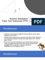 Analisis Kebijakan TTI