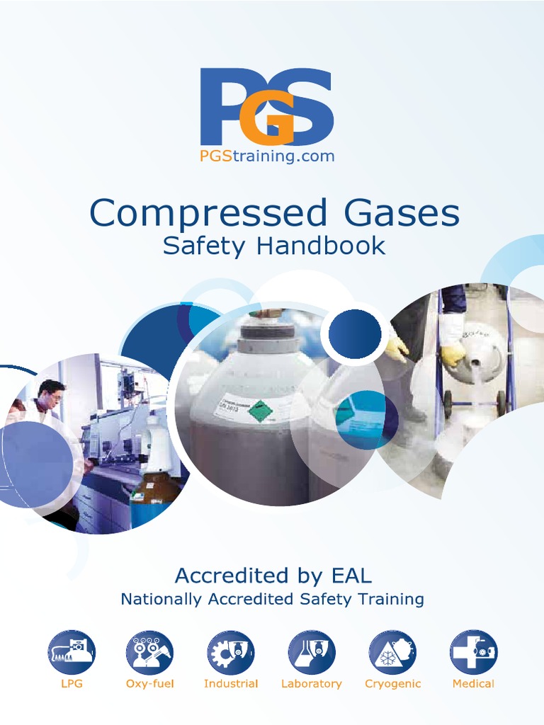 Compressed Gases Safety Handbook | PDF | Valve | Carbon Dioxide
