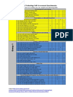 Questionnaire On Information Technology Self Assessment