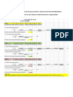 Taller N3 Métodos Estáticos de Evaluación Y Selección de Inversiones. El Criterio Del Flujo Neto de Caja Total Por Unidad Monetaria Comprometida