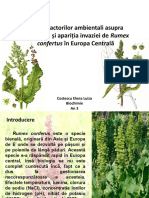 Efectul factorilor ambientali asupra germinării 