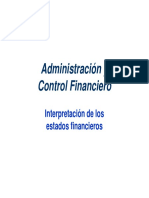 Análisis financiero y control de costos