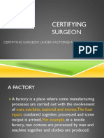 Certifying Surgeon