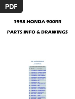 【HONDA】 CBR900RR Parts Catalogue 7 1545457889?v=1
