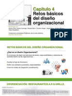 Capitulo 4 RETOS BASICO DEL DISEÑO DE LA ORGANIZACION PDF