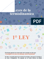 Leyes de La Termodinámica - Equipo Azul