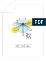 Capalibelula Azulamarelo Planner2020 Personalizavel PDF