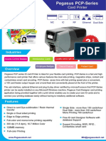 Pegasus PCP Series Single Side Color Id Card Printer