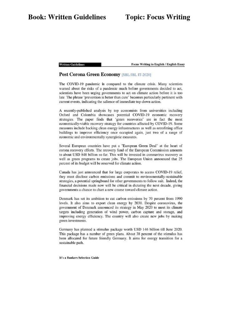 Focus Writing Guidelines Book | PDF | Social Science