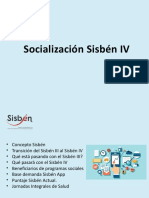 Socialización Sisben Iv