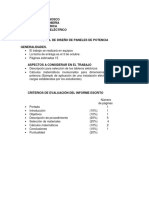 Perfil de Trabajo de Diseño de Paneles Electricos 2020