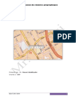 Vectorisation Avec ArcGIS 10.x