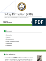 XRD Principles, Instrumentation and Applications