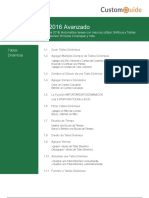 Excel 2016 Ava Outline PDF