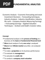 Unit-Iii Fundamental Analysis