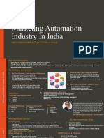 Marketing Automation Industry in India: Netcore - Nmims Mumbai - Arpan Dhar
