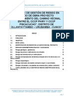 ALCANCE DE GESTIÓN DE RIESGO EN SALDO DE OBRA PROYECTO OLLANTAYTAMBO.docx