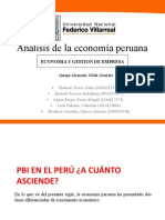 Análisis Del PBI en Los Últimos 10 Años