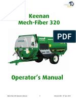 Mech-Fiber 320 Operator S Manual Revision B01, 13 Apr. 2010