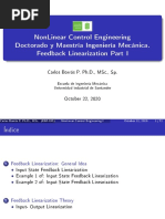 NonLinear Feedback Linearization