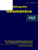 Bibliografía Gnomónica