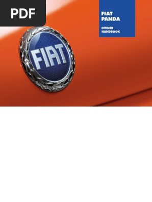 【ケース付き】FIAT PANDA 取扱説明書 Owner Handbook Fiat Panda Owner Handbook Overview | PDF | Airbag | Machines