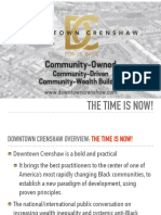 Downtown Crenshaw Rising Presentation