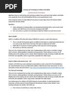 Malaysian Early Childhood Care and Educa  PDF  Convention On The 