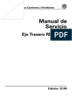 Asistencia técnica camiones y omnibuses: Manual de servicio eje trasero RD 23-145