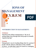 Functions of Management