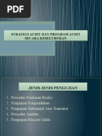 Bab 12 STRATEGI AUDIT DAN PROGRAM AUDIT SECARA KESE