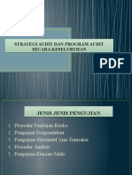 Bab 12 STRATEGI AUDIT DAN PROGRAM AUDIT SECARA KESE