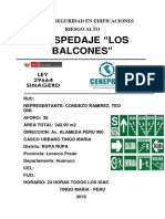 Caratulaplan de Seguridad en Edificaciones Riesgo Alto