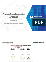JZHC Technical Forum Propane Dehydrogenation Air Heater Customer