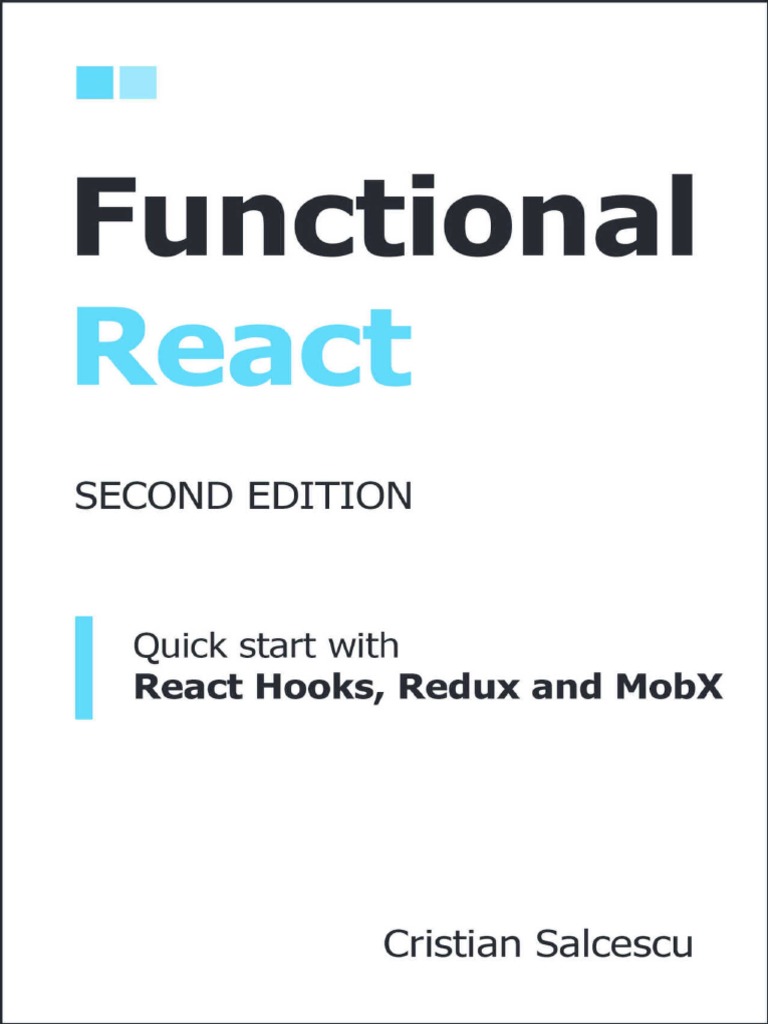 Functional React Quick Start Hooks 2nd Pdf Html Element Document Object Model