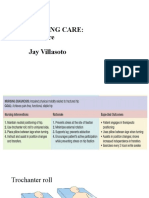 Nursing Care: Fracture Jay Villasoto