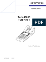 Turb - 430 - Operating Manual