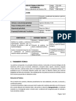 Guía de Trabajo N°010 - Extracción y Cuantificación de Proteínas A Partir de Tejido Hepático PDF