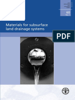 Materials For Subsurface Land Drainage Systems