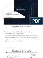 Distribuciones de Probabilidad Discreta