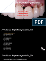 Pre-clínica de prótesis parciales fija