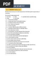 Enrichment Activity: Direction: Take A Look at Your Own Self-Concept and Answer The Following Self-Concept Inventory in