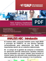 Análisis y Clasificación ABC