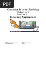 Computer Systems Servicing Week 5 and 6