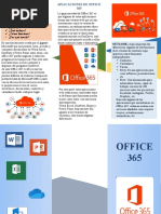 Aplicaciones y funciones de Office 365 | PDF | Microsoft | Informática