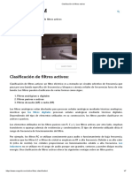 Clasificación de Filtros Activos PDF
