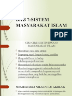 Ciri Ciri Masyarakat Islam