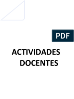 Actividades docentes contención emocional