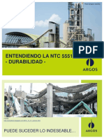 10 - La Durabilidad Ligada Al Nivel de Exposición de Las Estructuras, NTC 5551